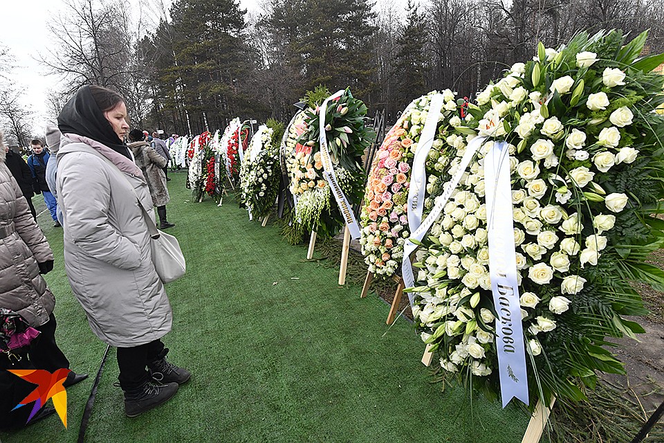 В четверг, 21 марта, в Москве попрощались с певицей Юлией Началовой Фото: Владимир ВЕЛЕНГУРИН