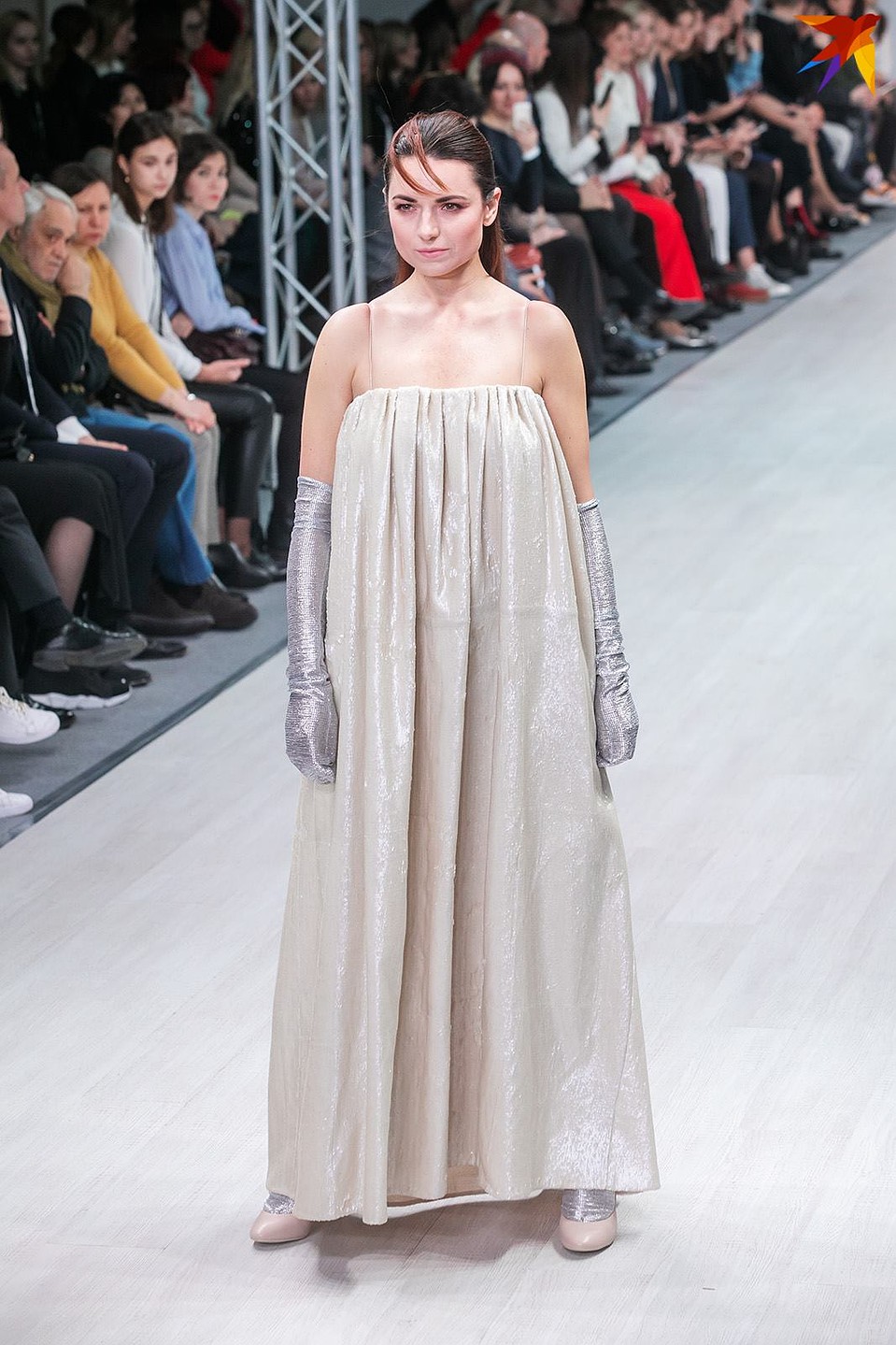 Катерина Воловик на подиуме BFW. Фото: Павел МАРТИНЧИК