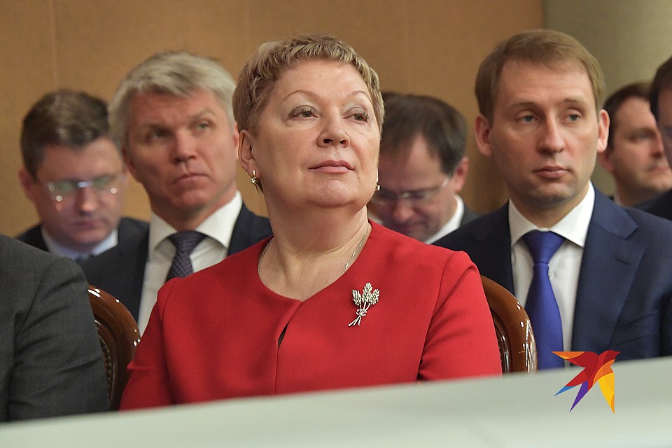 Министры правительства Российской Федерации во время выступления премьера в Госдуме. Фото: Владимир ВЕЛЕНГУРИН