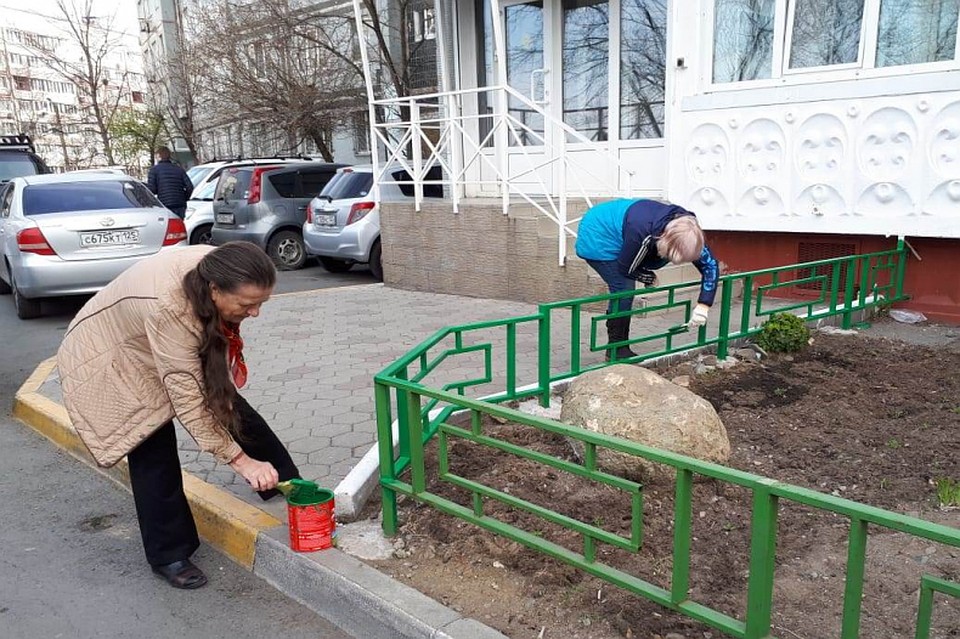Жители города облагораживают местность.Фото:администрация Владивостока