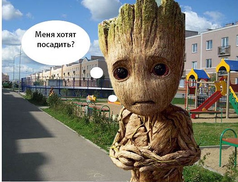 Ты можешь быть сколько угодно милым, но субботники же! Фото: Альберт ДЗЕНЬ