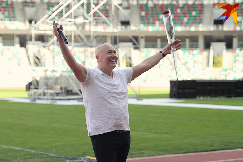 Александр Солодуха собрал 7000 зрителей и очень счастлив! Фото: Микита НЕДАВЕРКОВ