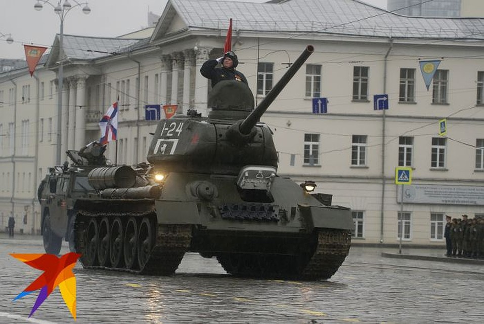 Легендарный танк Т-34. Фото: Алексей БУЛАТОВ