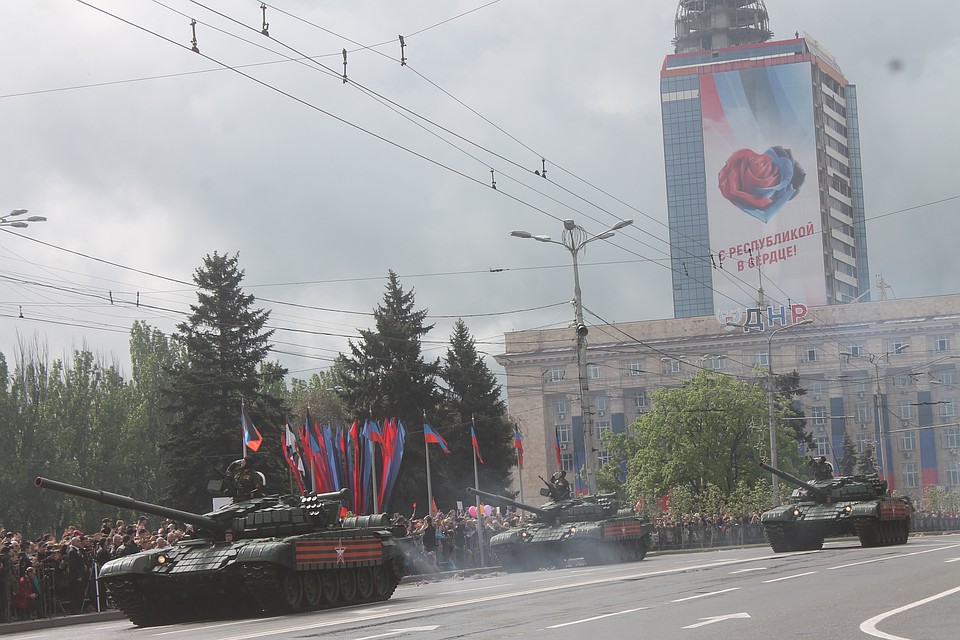 Парад Победы в Донецке 2019 - состоялся Фото: Никита МАКАРЕНКОВ, Павел ХАНАРИН