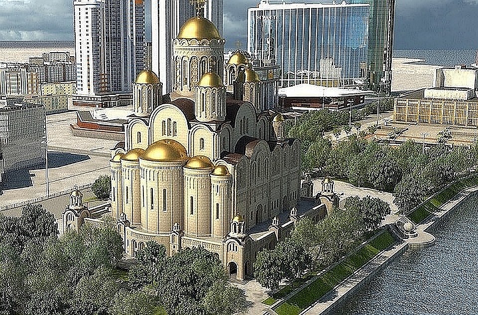 Вот так должен выглядеть новый храм Фото: проектная документация