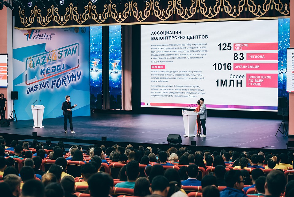 Председатель Совета Ассоциации волонтерских центров Артем Метелев рассказал о российских волонтерах Фото: материалы пресс-служб