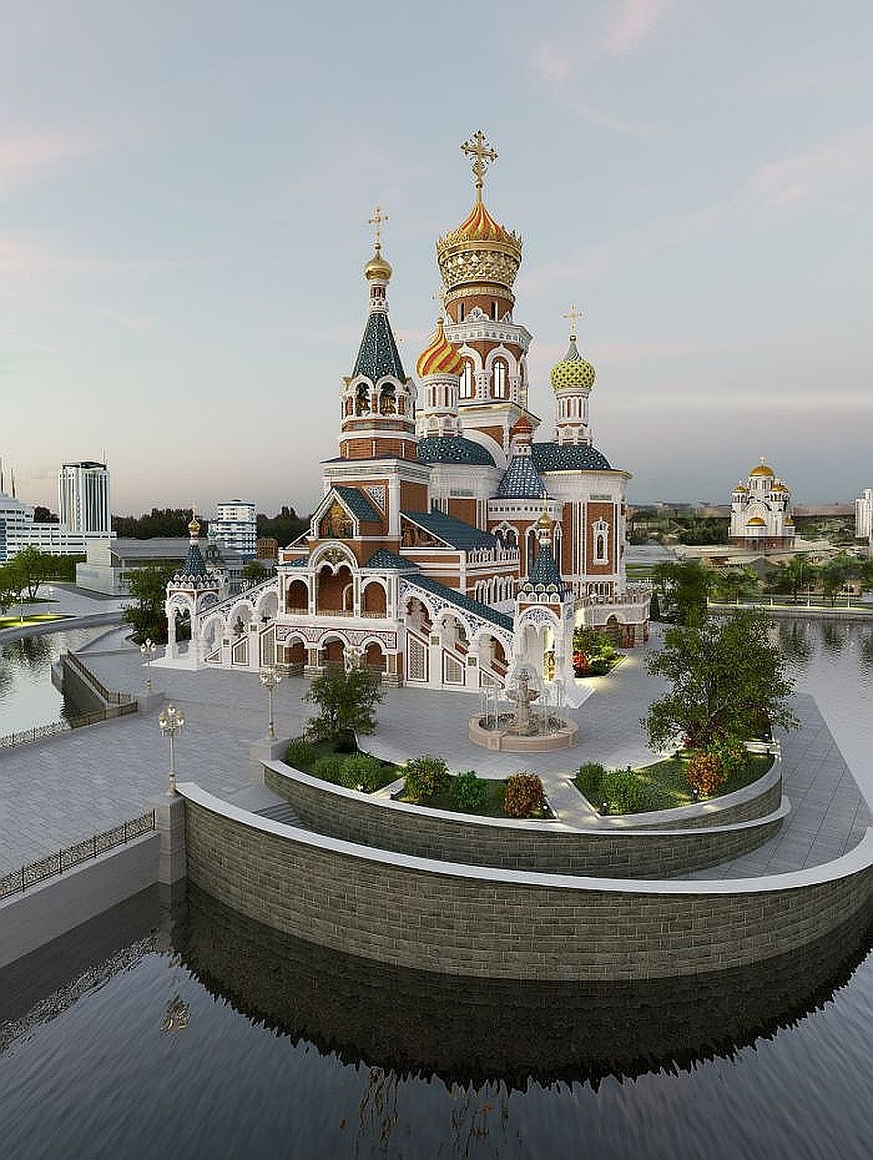 Так мог выглядеть Храм-на-Воде. Фото: Минстрой Свердловской области