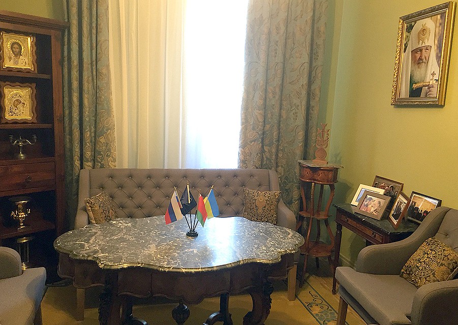 Комната для приема иностранных гостей. Фото: Елена ЧИНКОВА