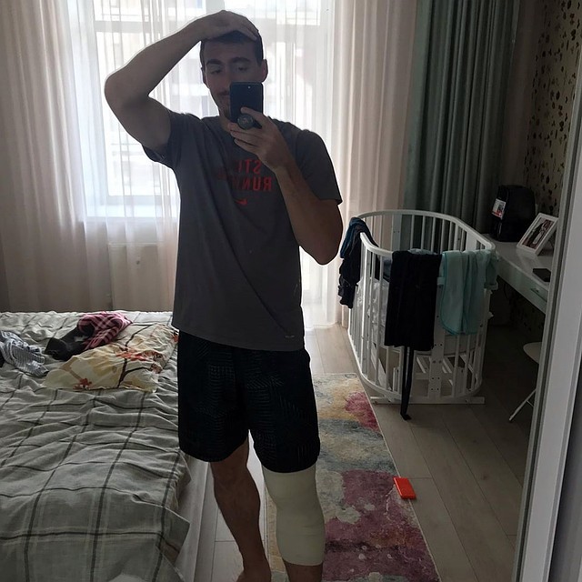 Сергей Шубенков остался в Барнауле залечивать травму Фото: из личного архива героя(ев) публикации