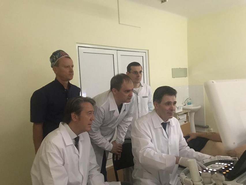 Симон Мацкеплишвили и Петер Зилла провели для донских коллег полезный мастер-класс. Фото: пресс-служба минздрава РО.