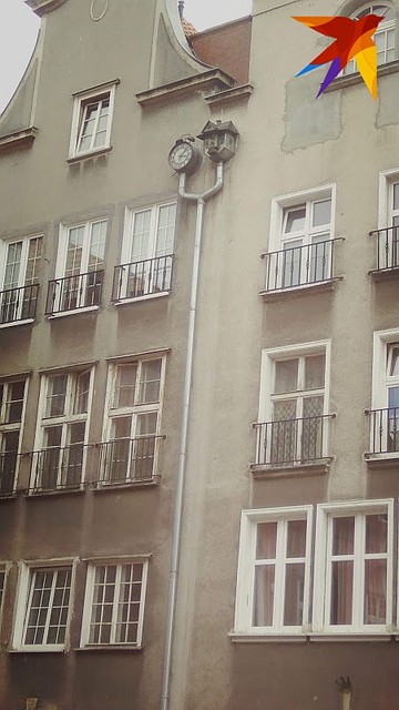 Как вам такая водосточная труба на одном из домов в центре города? Фото: Инна КОЧЕТКОВА