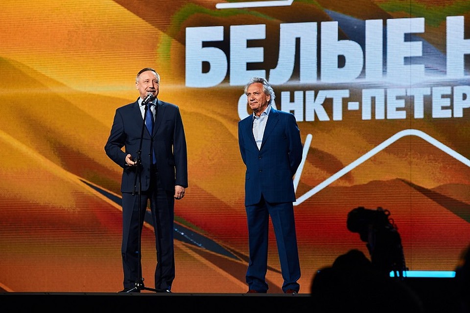 С приветственной речью к зрителям фестиваля обратился врио губернатора Петербурга Александр Беглов. Фото: Андрей ФЕДЕЧКО.