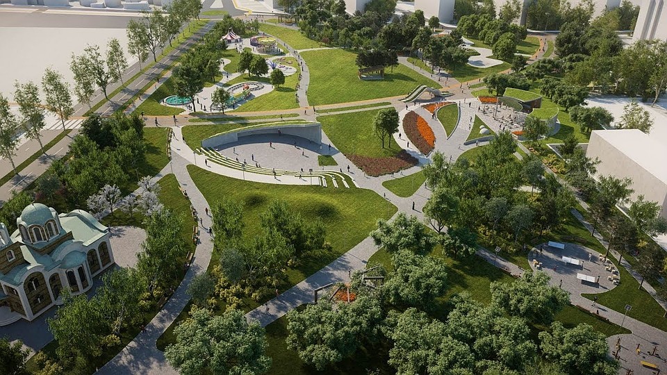Парк стал «Артиллерийским». Фото: www.multipark.bg