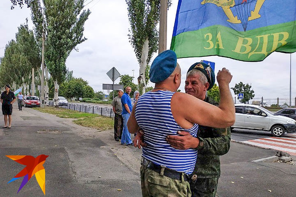 Как десантники отмечают День ВДВ в Донецке 2019 Фото: Ольга ЖУКОВА