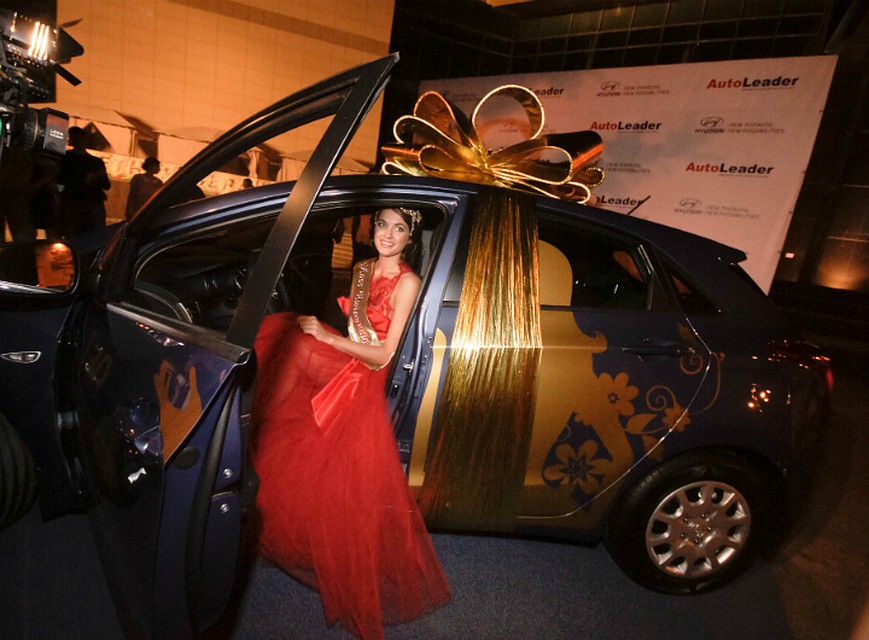 В 2012 году Анна Лесун получила Hyundai i30 Фото: Алексей БУЛАТОВ