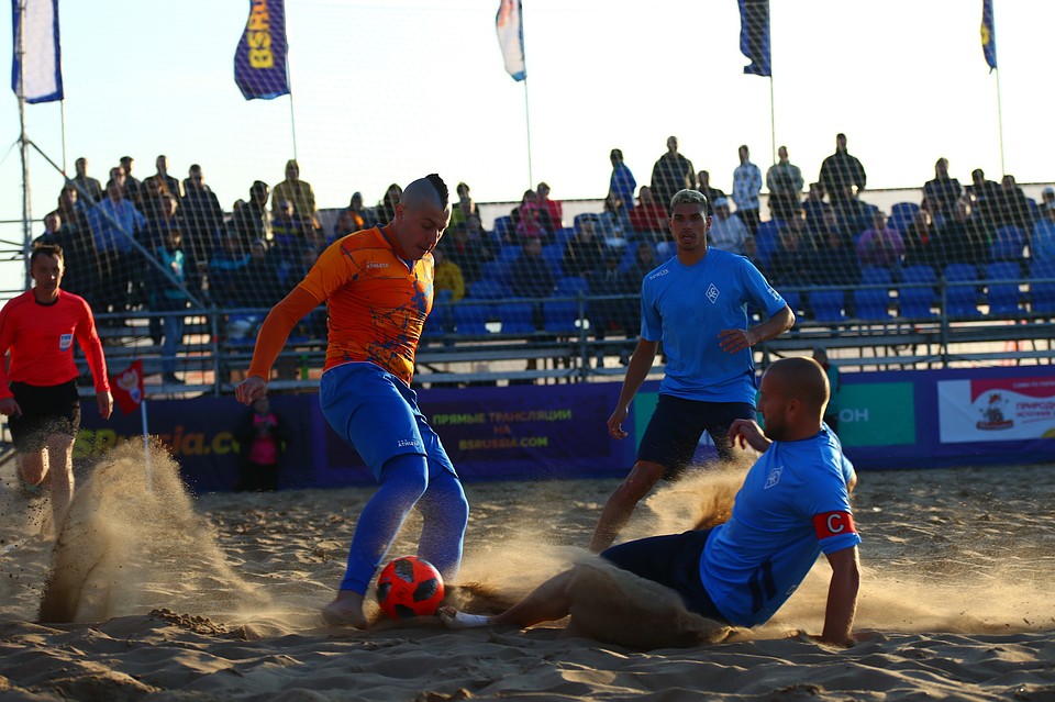 «Крылья» и «Сити» выдали пока лучший матч Суперфинала. Фото: beachsoccer.ru