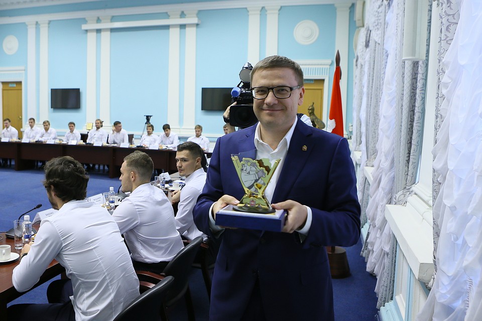 В Кубке губернатора Челябинской области "Трактор" занял первое место. Фото: gubernator74.ru