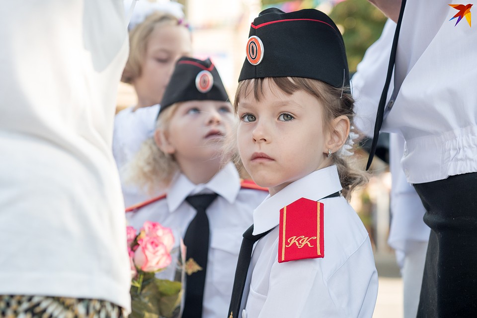 Первоклашка из казачьего класса Фото: Александр РАЙКО