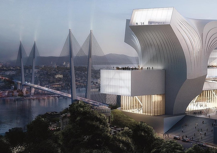 Проект Asymptote Architecture будто создавали с прицелом на далёкое будущее. Фото: Инстаграм Хани Рашида