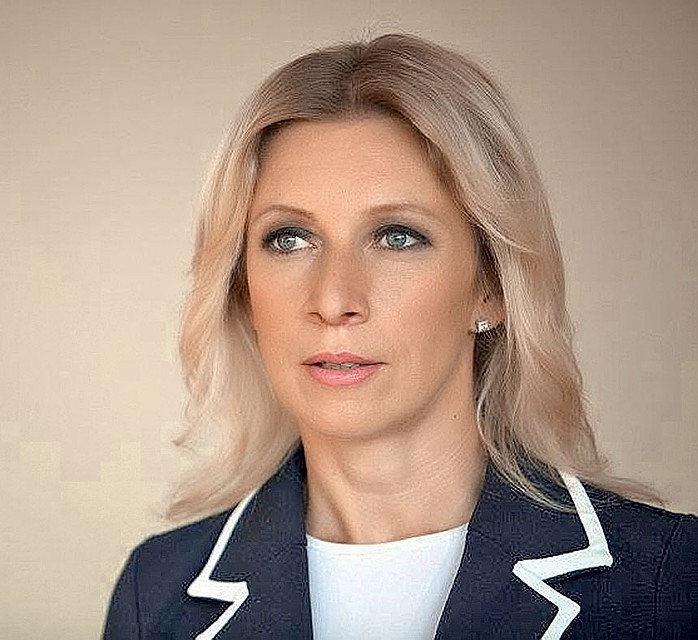 Мария Захарова, директор Департамента информации и печати Министерства иностранных дел Российской Федерации