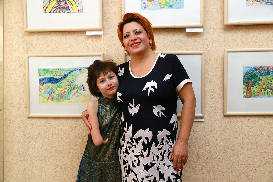 Алла с мамой Фото: Олег УКЛАДОВ
