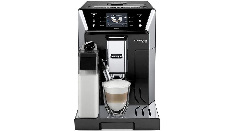 Кофемашина DELONGHI PrimaDonna Class ECAM550.55, черный.