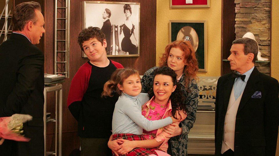 Кадр из нашего сериала "Моя прекрасная няня"