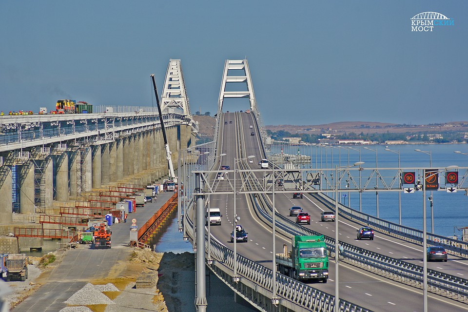 Мост готов к работе в осенне-зимний период. Фото: инфоцентр "Крымский мост"