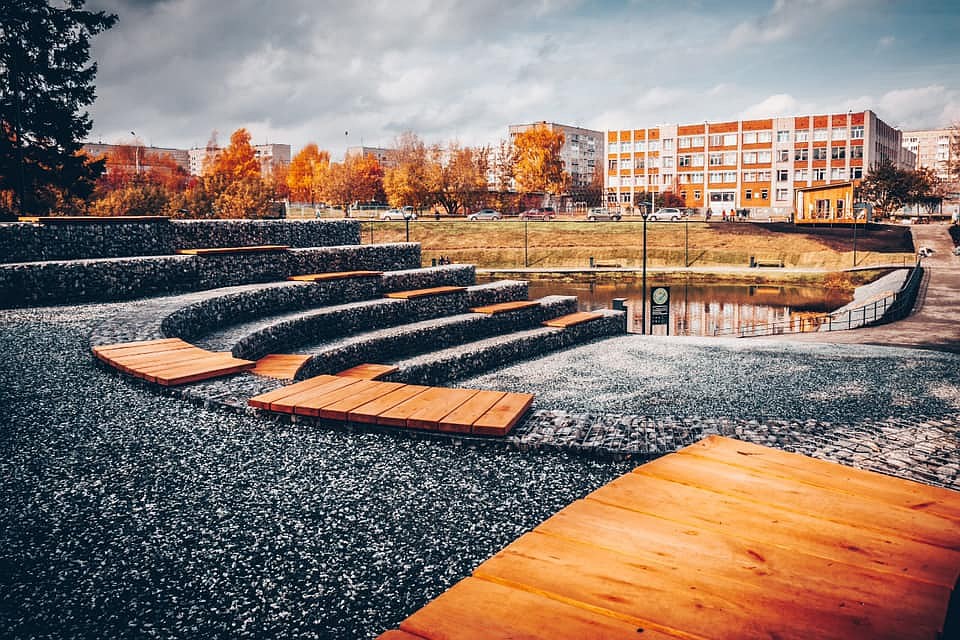 Сквер Драгунова. Фото: Дмитрий Сурнин