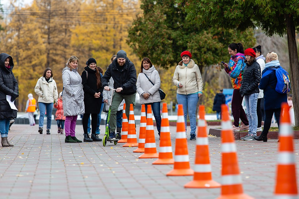 Станция «Эко-транспорт». Фото: Валерий ЗВОНАРЕВ