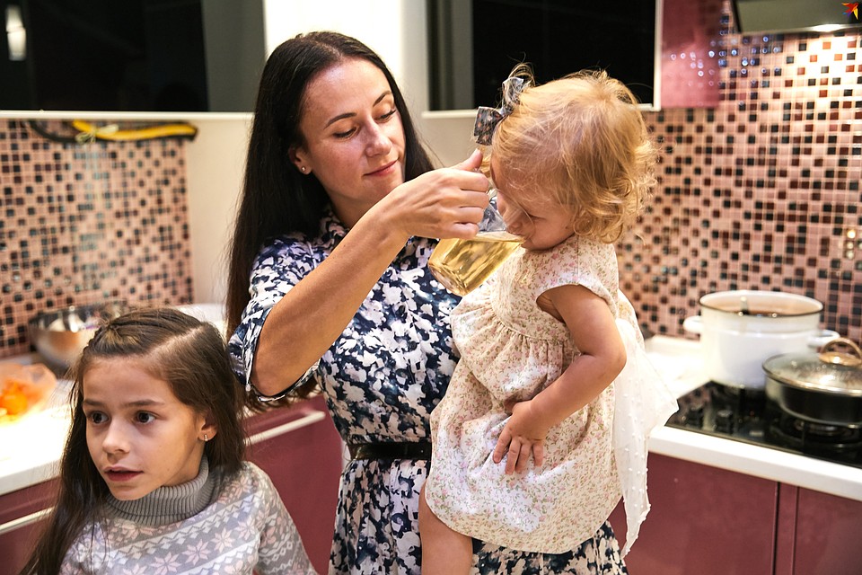 Татьяна рассказывает, что на имени Агата настоял муж. Фото: Павел МАРТИНЧИК