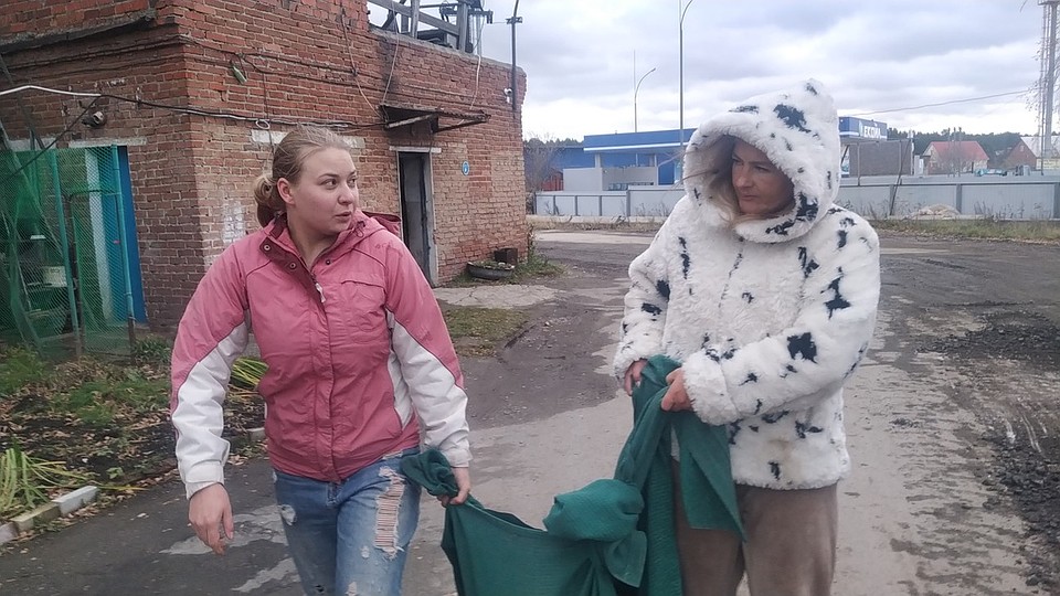 Помогли Дарье вернуть лисичку волонтеры местного фонда. Фото: сообщество "Сила Березовского в людях"