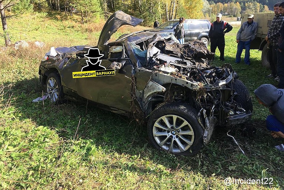 Снимок с места аварии. Фото: vk.com/incident22