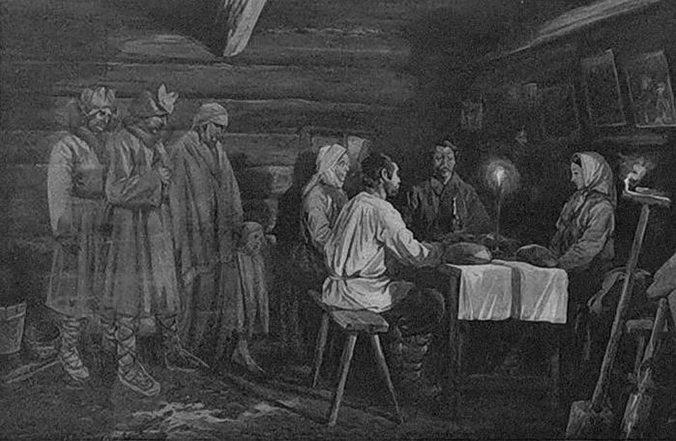 Так представляли предки приход умерших близких за поминальный стол. Фото: Wikipedia.org