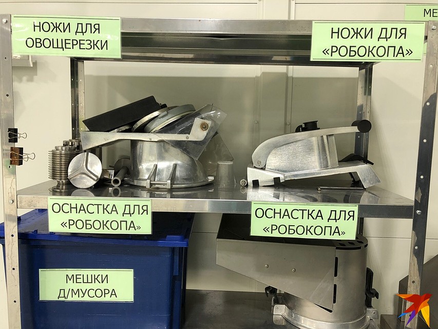 Здесь же хранится всё необходимое оборудование Фото: Алексей КОСЕНЧУК