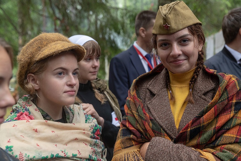 На Кургане Дружбы кристина была "партизанкой". Фото: Из личного архива