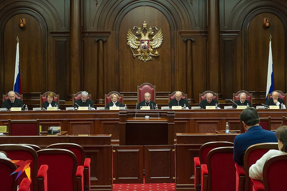 Заседание Конституционного Суда Российской Федерации. Фото: Олег ЗОЛОТО