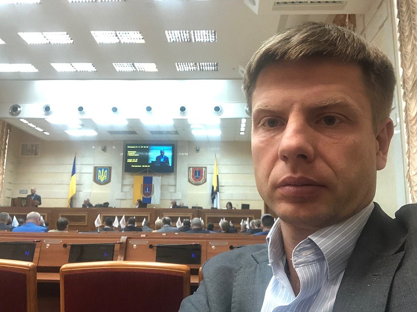 Депутат Верховной Рады Алексей Гончаренко. Фото: Личная страничка героя публикации в соцсети
