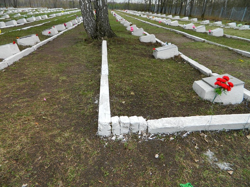 Братское кладбище села Шафраново, где покоятся бойцы из Краснодарского края