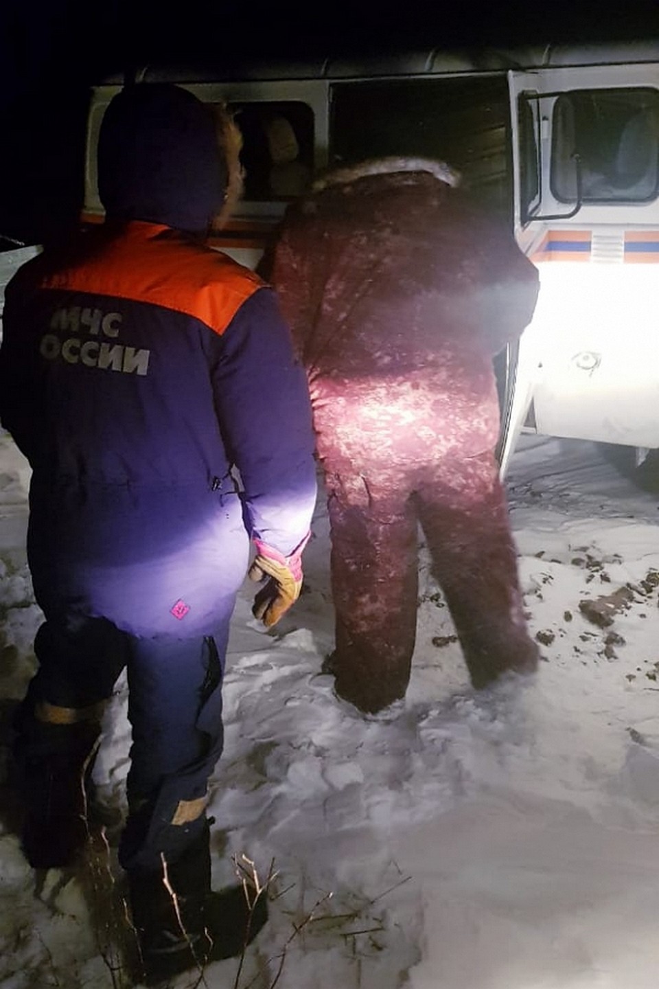 В Хабаровском крае рыбак едва не замерз во время метели Фото: ДВРПСО МЧС России