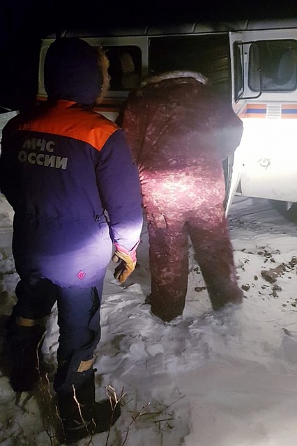 В Хабаровском крае рыбак едва не замерз во время метели Фото: ДВРПСО МЧС России