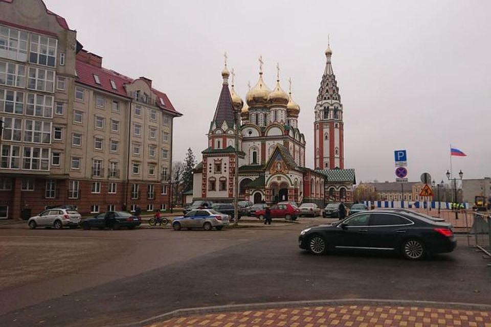 В гусевском храме Всех Святых освятили придел Георгия Победоносца. Фото: Кирилл Алексеев