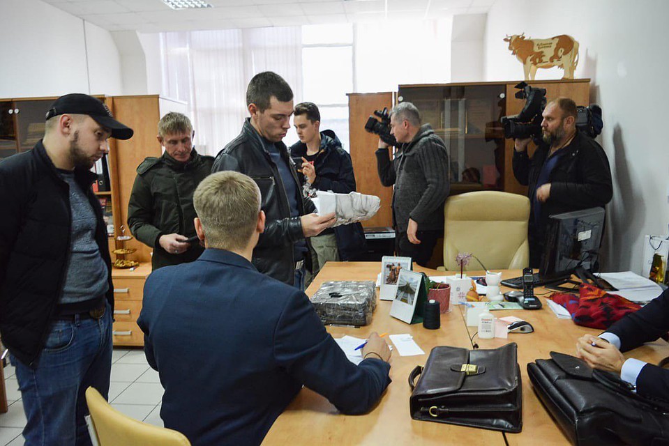 Обыск в редакции «Юг Times». Фото: «Юг Times»