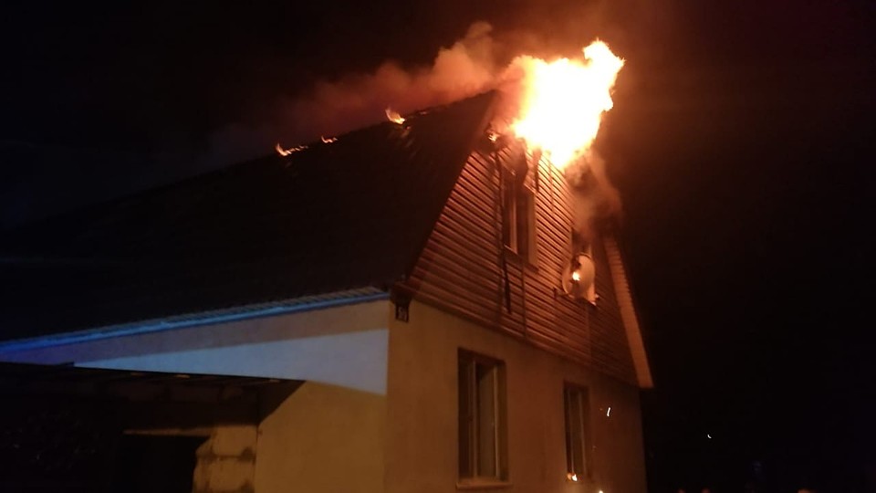 Пожар в СНТ "Сокол" Фото: Пресс-служба ГУ МЧС Липецкой области.