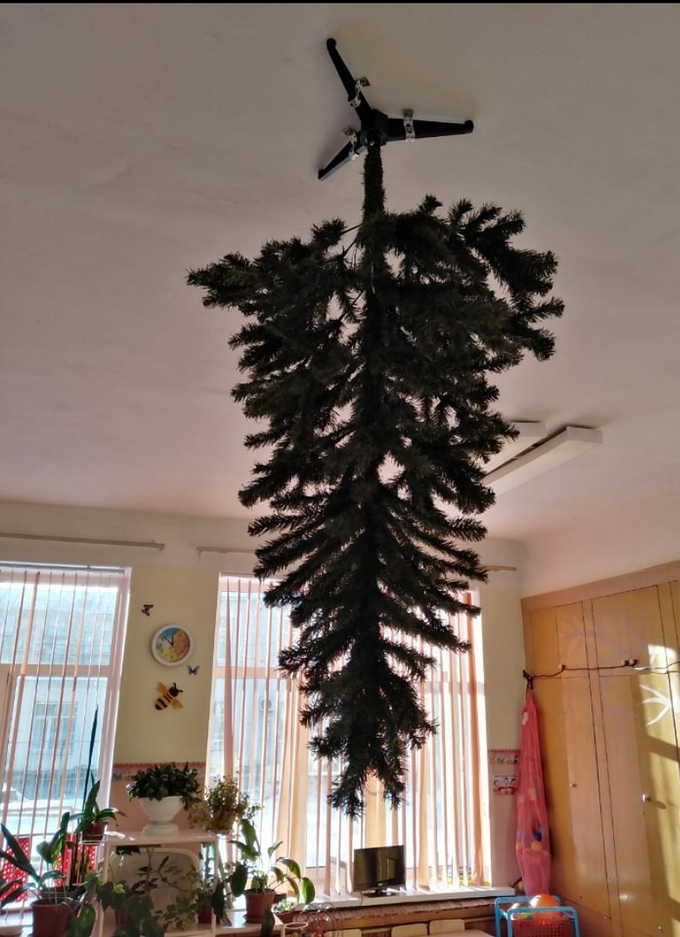 Вот такая елка в садике. Фото: ВКонтакте
