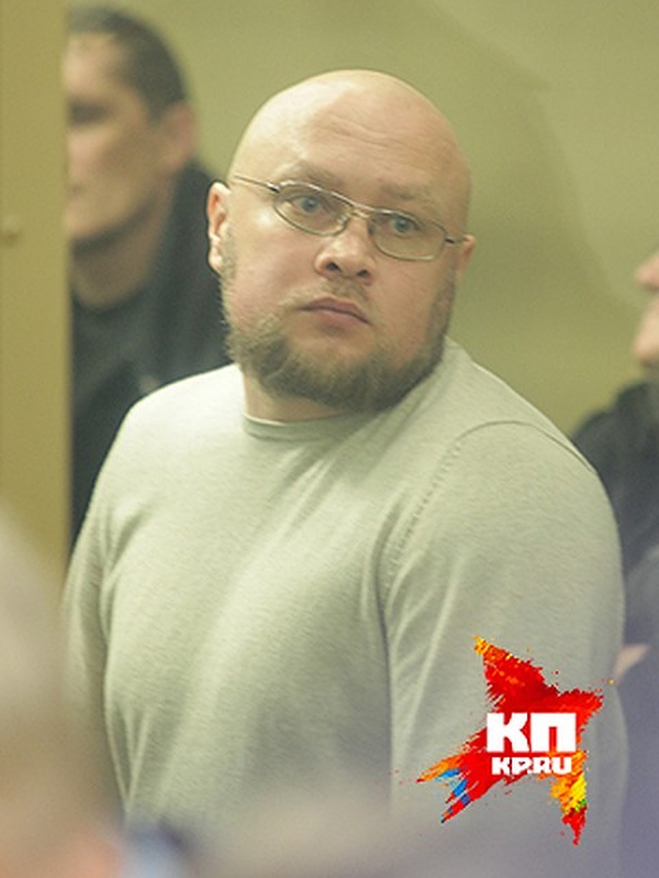 Владимир Запорожец в суде, ему дали 20 лет колонии