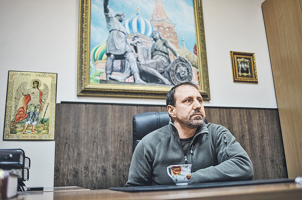 Александр Ходаковский,последний из командиров «первой волны»: «Уйду с Донбасса только с боем». Фото: Виктор ГУСЕЙНОВ