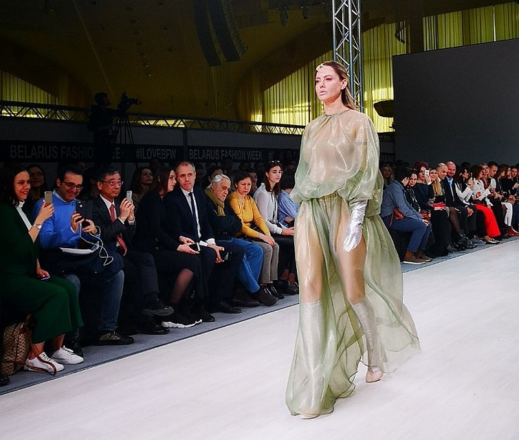Один из показов на Belarus Fashion Week