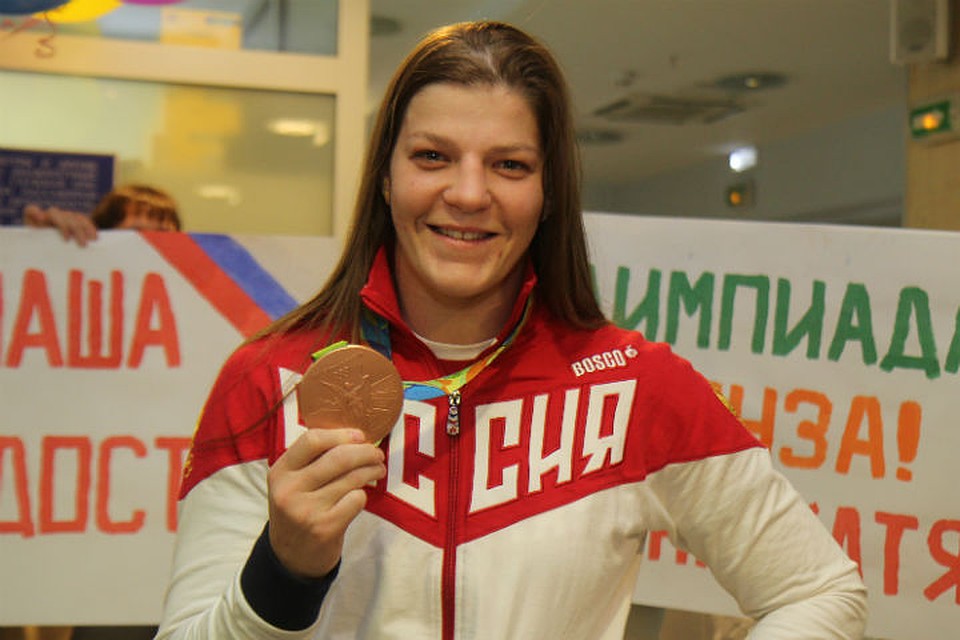 Екатерина Букина с бронзовой медалью прошлой Олимпиады в Рио. Фото: ПЫХАЛОВА Юлия (архив)