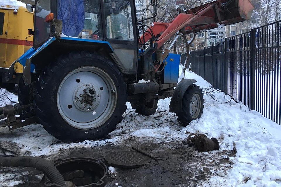 Из-за ремонта на трубопроводе жители 19 микрорайона остались без воды Фото: Пресс-служба АО "ЛГЭК" Липецк